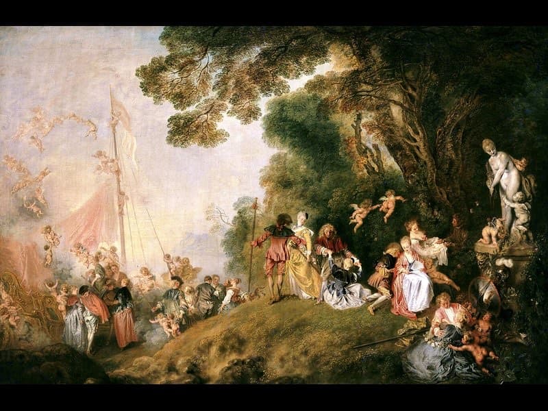 Pilgrimage to Cythera by Watteau