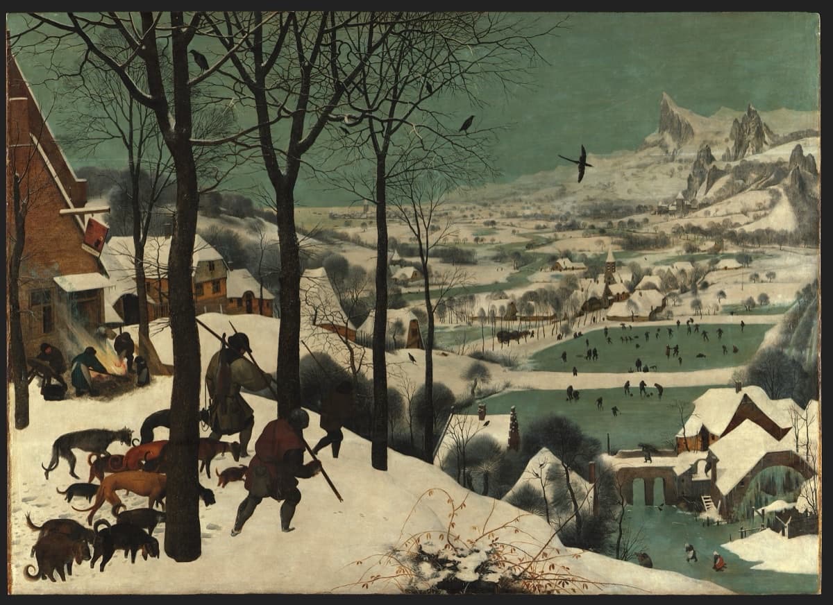 The Hunters in the Snow by Pieter Bruegel the Elder