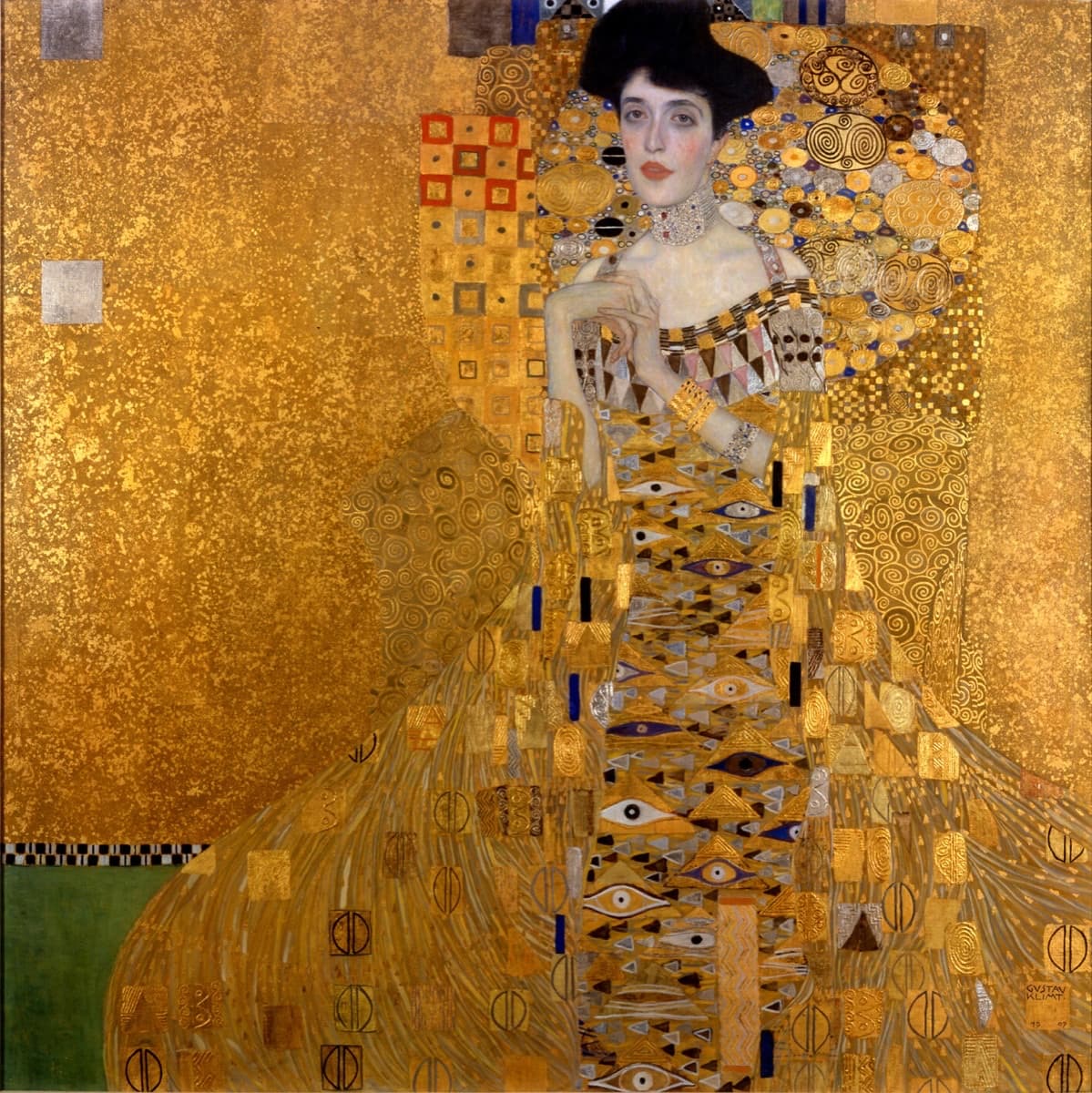 Adele Bloch Bauer I by Klimt