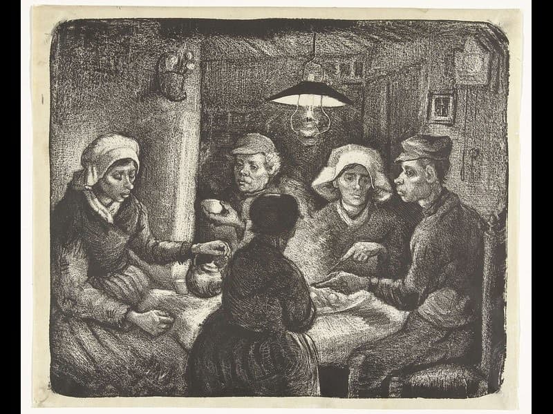 The Potato Eaters by Vincent van Gogh