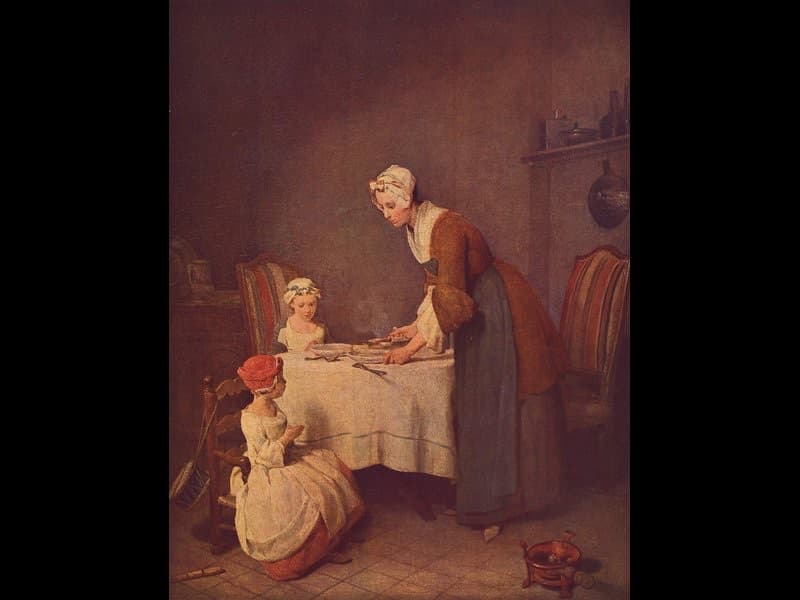 Saying Grace by Chardin