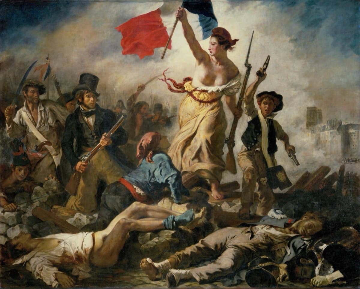 Liberty Leading People by Delacroix