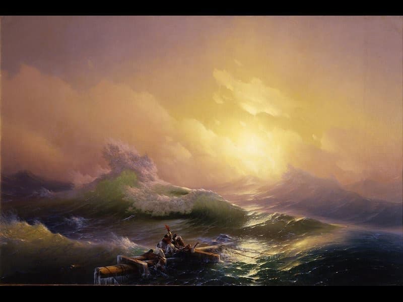 The Ninth Wave by Ivan Aivazovsky