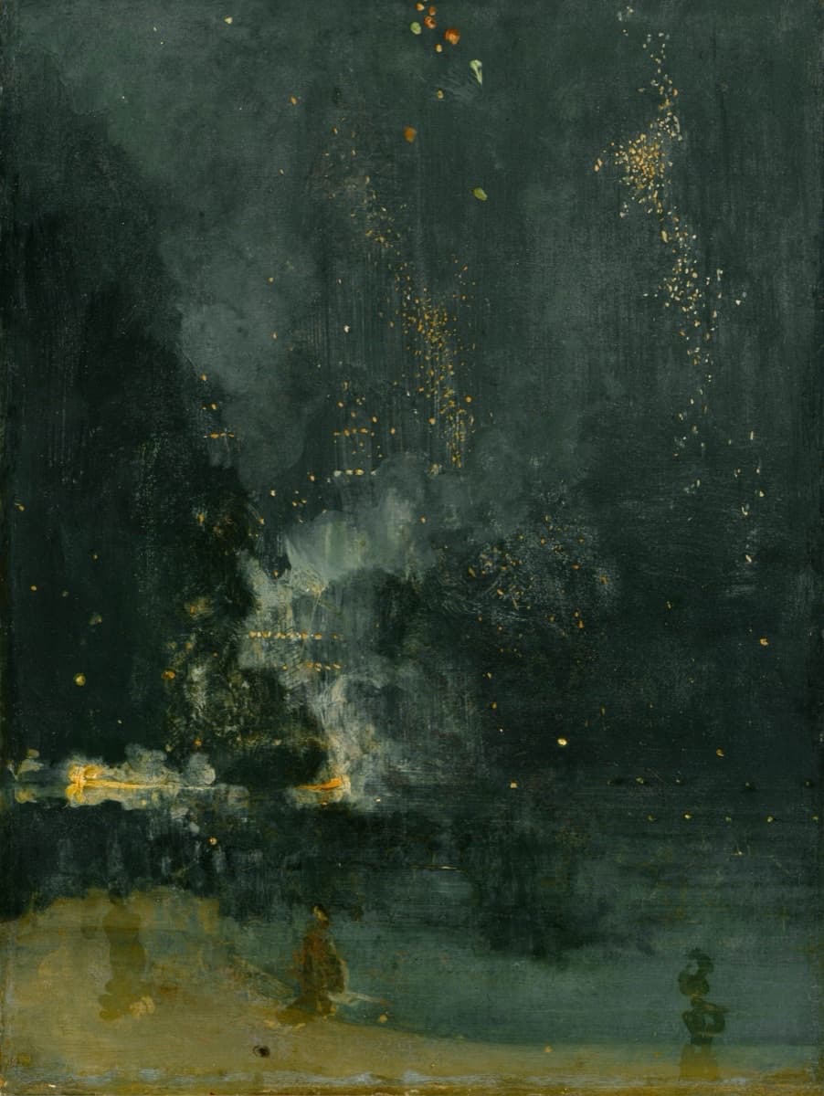 Nocturne in Black and Gold by Whistler