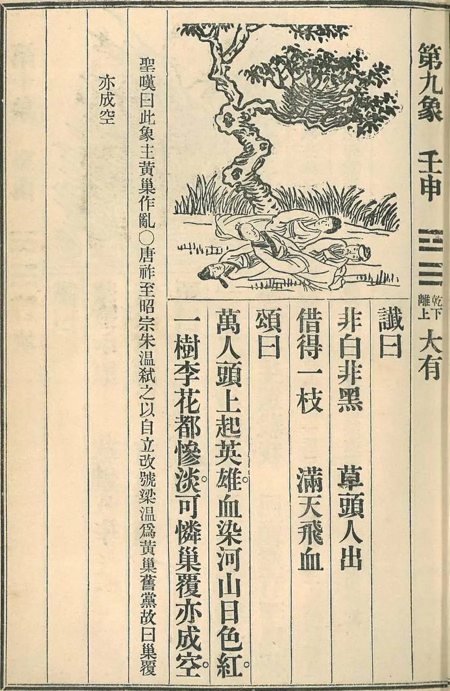 Scan of Image 9 — Rénshēn (第九象 壬申) from the 1915 printing