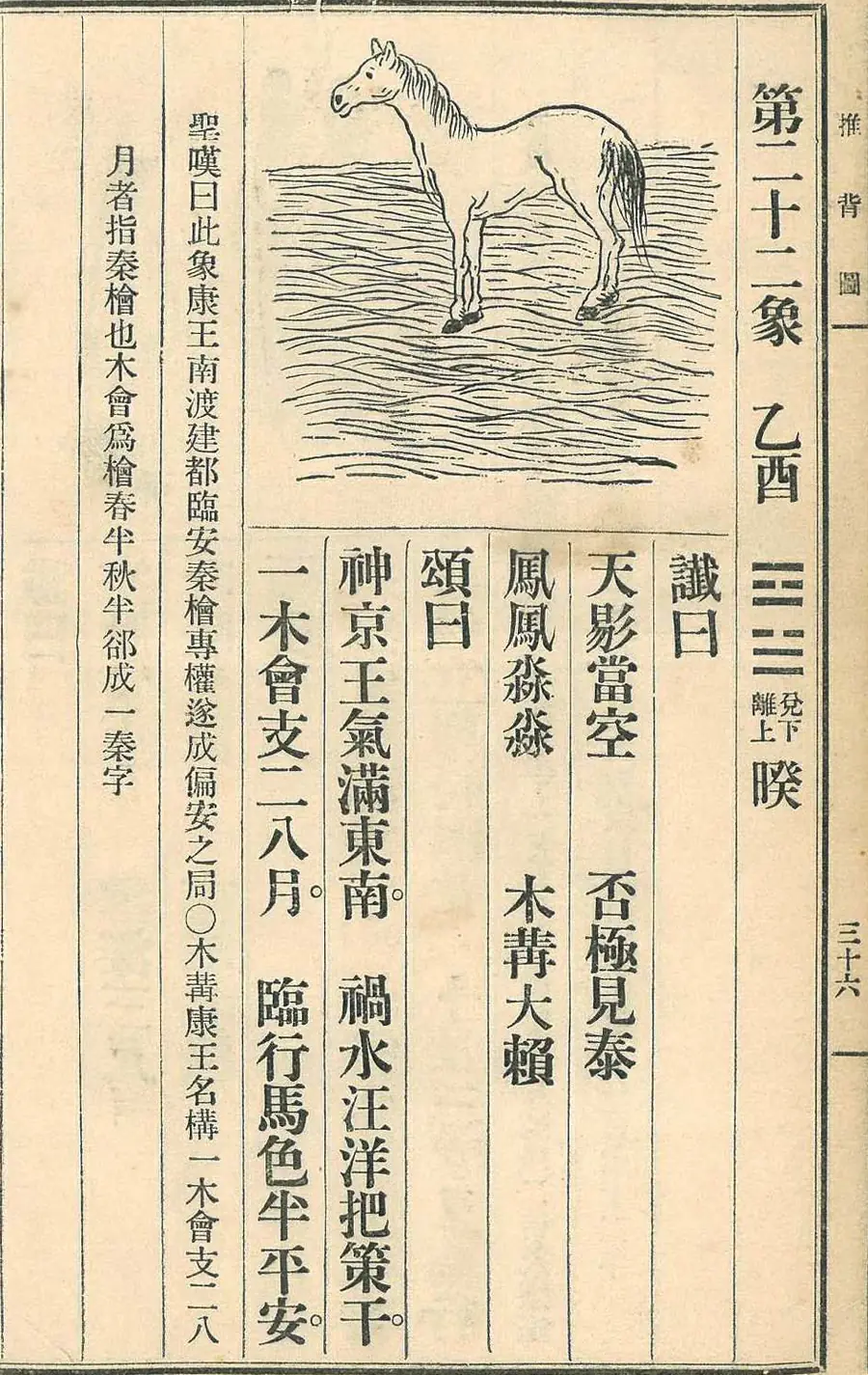Scan of Image 22 — Yǐyǒu (第二十二象 乙酉) from the 1915 printing