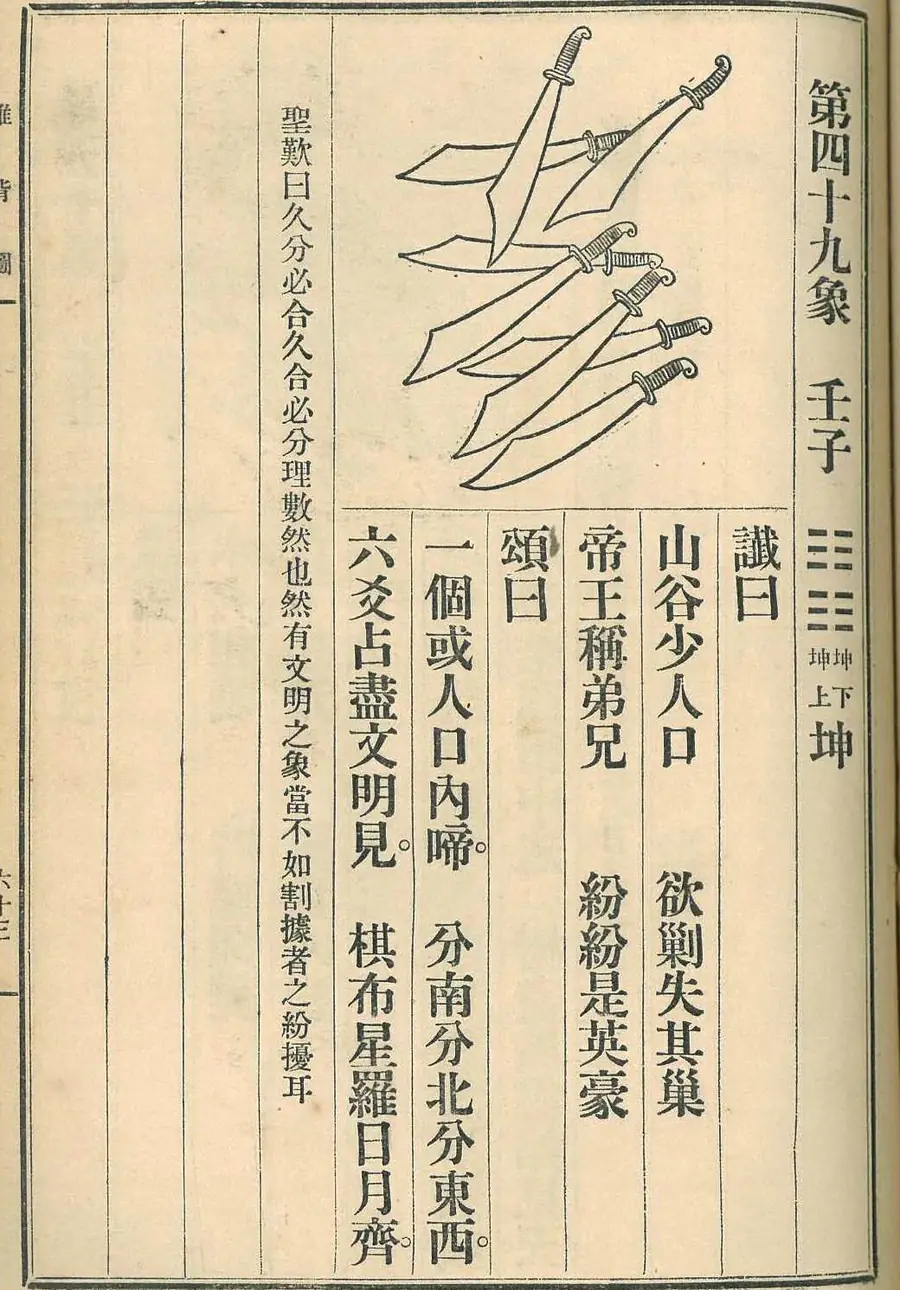 Scan of Image 49 — Rénzǐ (第四十九象 壬子) from the 1915 printing