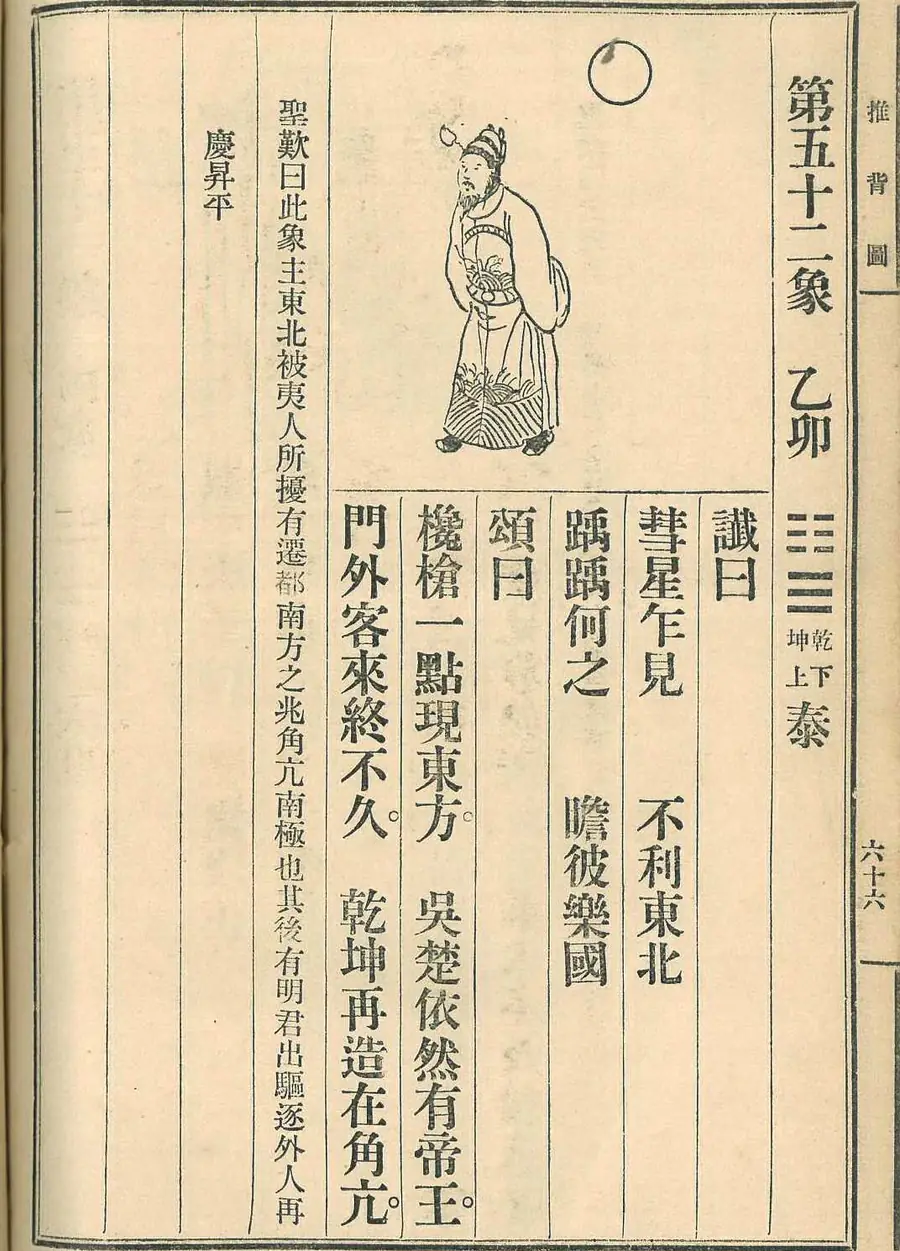Scan of Image 52 — Yǐmǎo (第五十二象 乙卯) from the 1915 printing